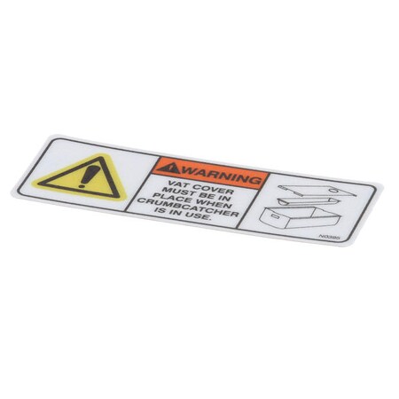 Bki Decal, Vat Cover Safety Warn N0395